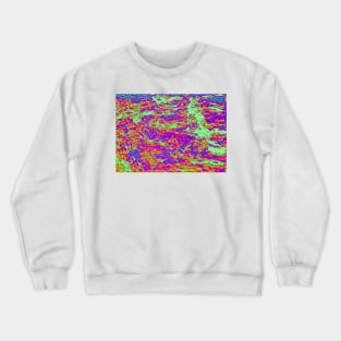 Digital hot rock inversion Crewneck Sweatshirt